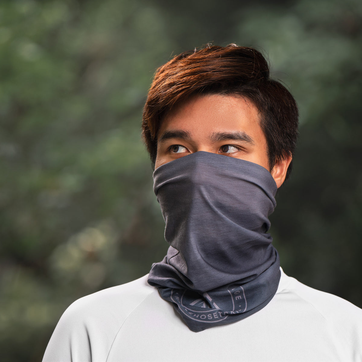 Neck Gaiter Muti functional Grey