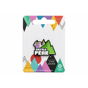 Hiking Enamel Pin-Castle Peak