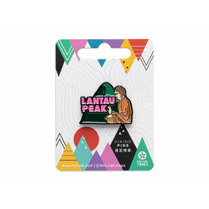 Hiking Enamel Pin- Lantau Peak