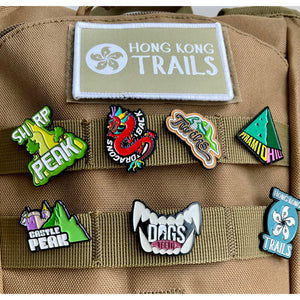 Hiking Enamel Pin-Lion Rock